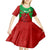Custom Wales Rugby Kid Short Sleeve Dress 2024 Six Nations Come On Cymru Mascot Sporty - Wonder Print Shop