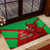 Custom Wales Rugby Rubber Doormat 2024 Six Nations Come On Cymru Mascot Sporty - Wonder Print Shop