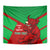 Custom Wales Rugby Tapestry 2024 Six Nations Come On Cymru Mascot Sporty - Wonder Print Shop