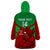 Custom Wales Rugby Wearable Blanket Hoodie 2024 Six Nations Come On Cymru Mascot Sporty - Wonder Print Shop