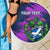 Custom Scotland Rugby Beach Blanket 2024 Six Nations Go Scottish Thistle - Wonder Print Shop
