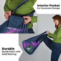 Custom Scotland Rugby Grocery Bag Six Nations Go Scottish Thistle