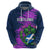 Custom Scotland Rugby Zip Hoodie 2024 Six Nations Go Scottish Thistle - Wonder Print Shop