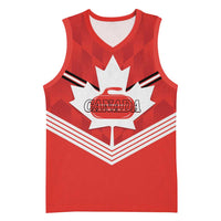 Personalized Canada Curling Basketball Jersey Maple Leaf Red Version - Wonder Print Shop