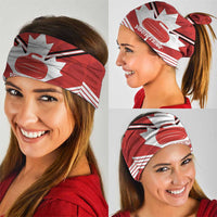 Personalized Canada Curling Neck Gaiter Maple Leaf Red Version - Wonder Print Shop