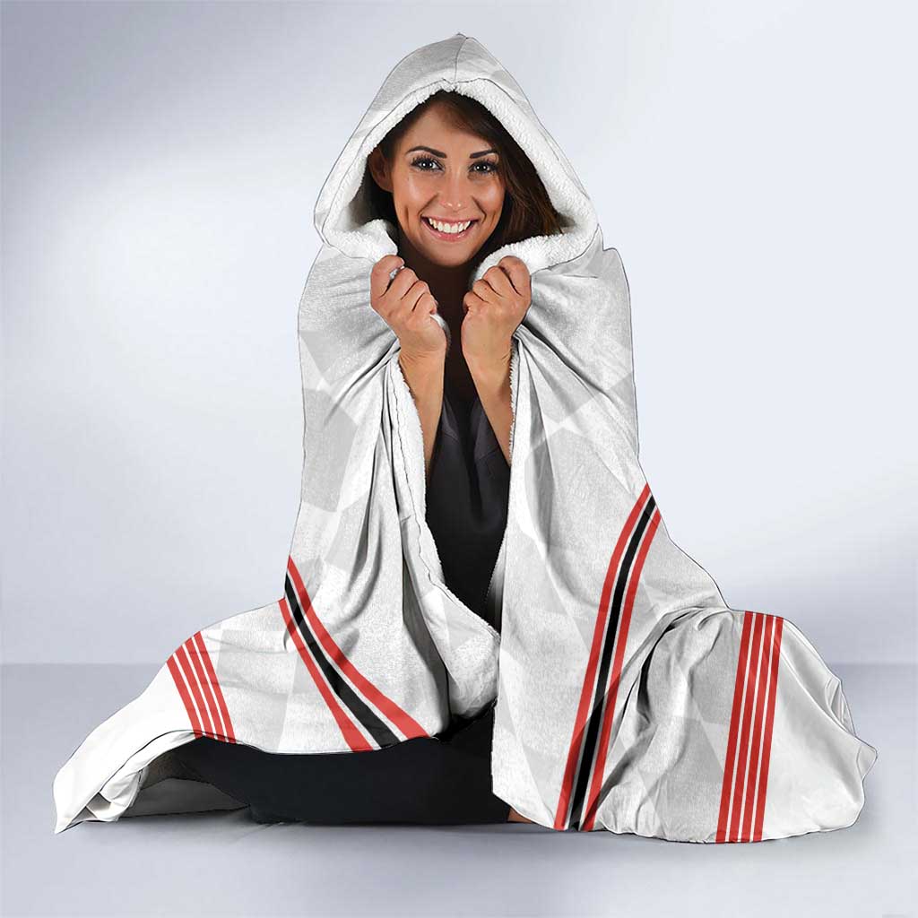 Personalized Canada Curling Hooded Blanket Maple Leaf White Version - Wonder Print Shop