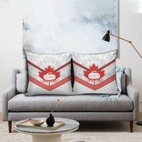 Personalized Canada Curling Pillow Cover Maple Leaf White Version - Wonder Print Shop