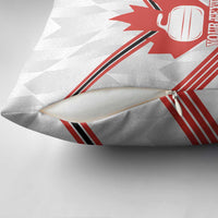 Personalized Canada Curling Pillow Cover Maple Leaf White Version - Wonder Print Shop