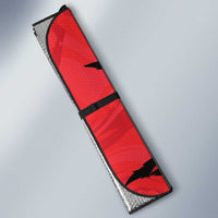 Custom Canada Curling Auto Sun Shade Go Maple Leaf Marble Style - Wonder Print Shop