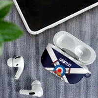 Personalized Scotland Curling AirPods Case Go Scottish Flag Style - Wonder Print Shop