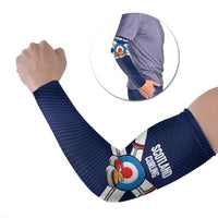 Personalized Scotland Curling Arm Sleeves Go Scottish Flag Style - Wonder Print Shop