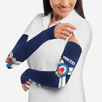 Personalized Scotland Curling Arm Sleeves Go Scottish Flag Style - Wonder Print Shop