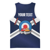 Personalized Scotland Curling Basketball Jersey Go Scottish Flag Style - Wonder Print Shop