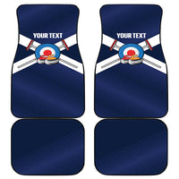 Personalized Scotland Curling Car Mats Go Scottish Flag Style - Wonder Print Shop