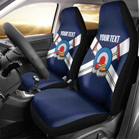 Personalized Scotland Curling Car Seat Cover Go Scottish Flag Style - Wonder Print Shop