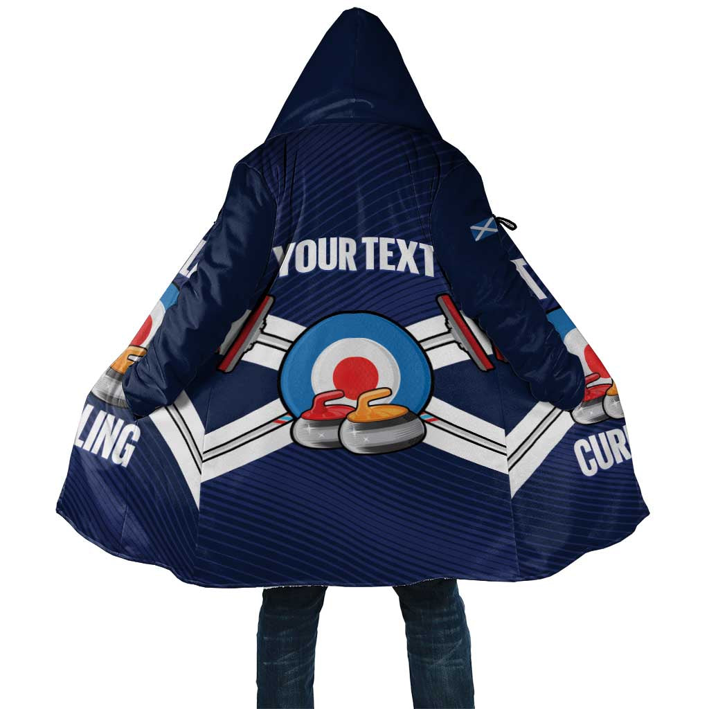 Personalized Scotland Curling Cloak Go Scottish Flag Style - Wonder Print Shop