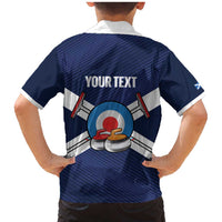 Personalized Scotland Curling Family Matching Mermaid Dress and Hawaiian Shirt Go Scottish Flag Style - Wonder Print Shop