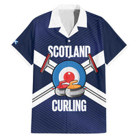 Personalized Scotland Curling Family Matching Mermaid Dress and Hawaiian Shirt Go Scottish Flag Style - Wonder Print Shop