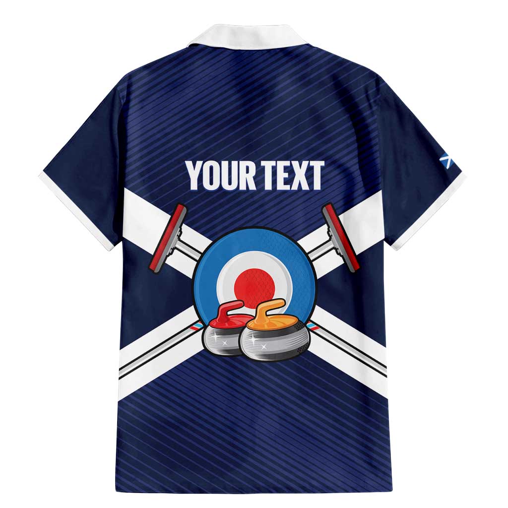 Personalized Scotland Curling Family Matching Mermaid Dress and Hawaiian Shirt Go Scottish Flag Style - Wonder Print Shop