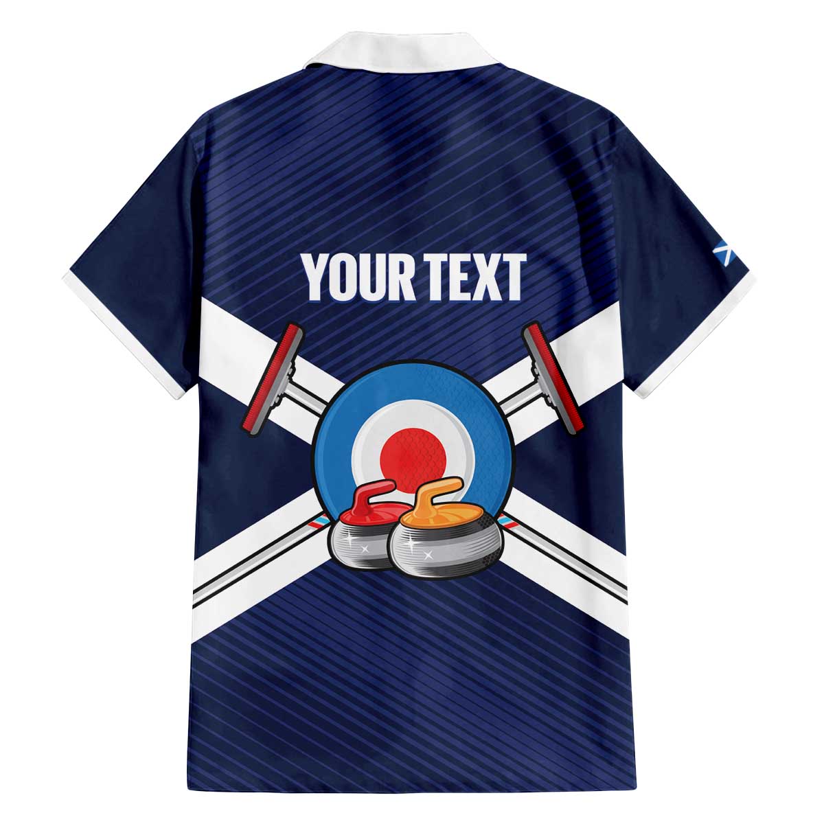 Personalized Scotland Curling Family Matching Off The Shoulder Long Sleeve Dress and Hawaiian Shirt Go Scottish Flag Style - Wonder Print Shop