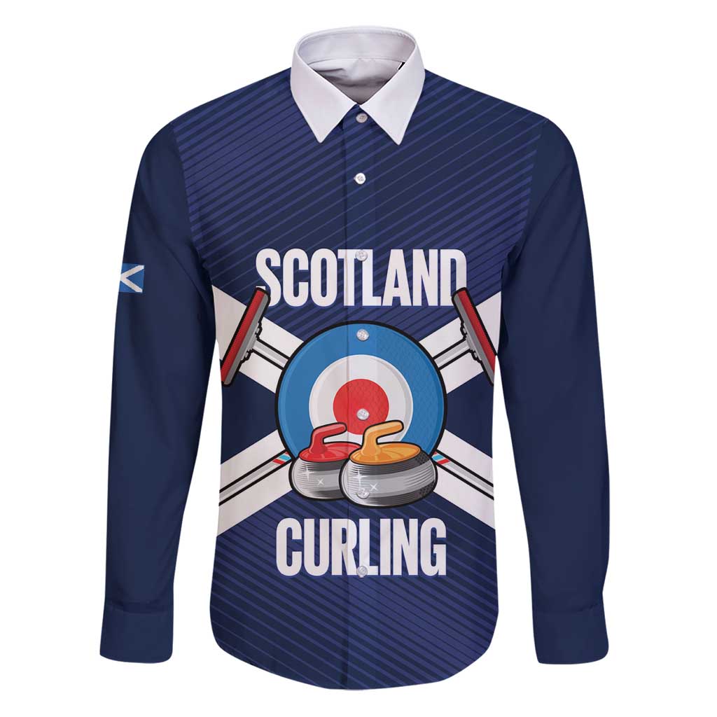 Personalized Scotland Curling Family Matching Puletasi and Hawaiian Shirt Go Scottish Flag Style - Wonder Print Shop