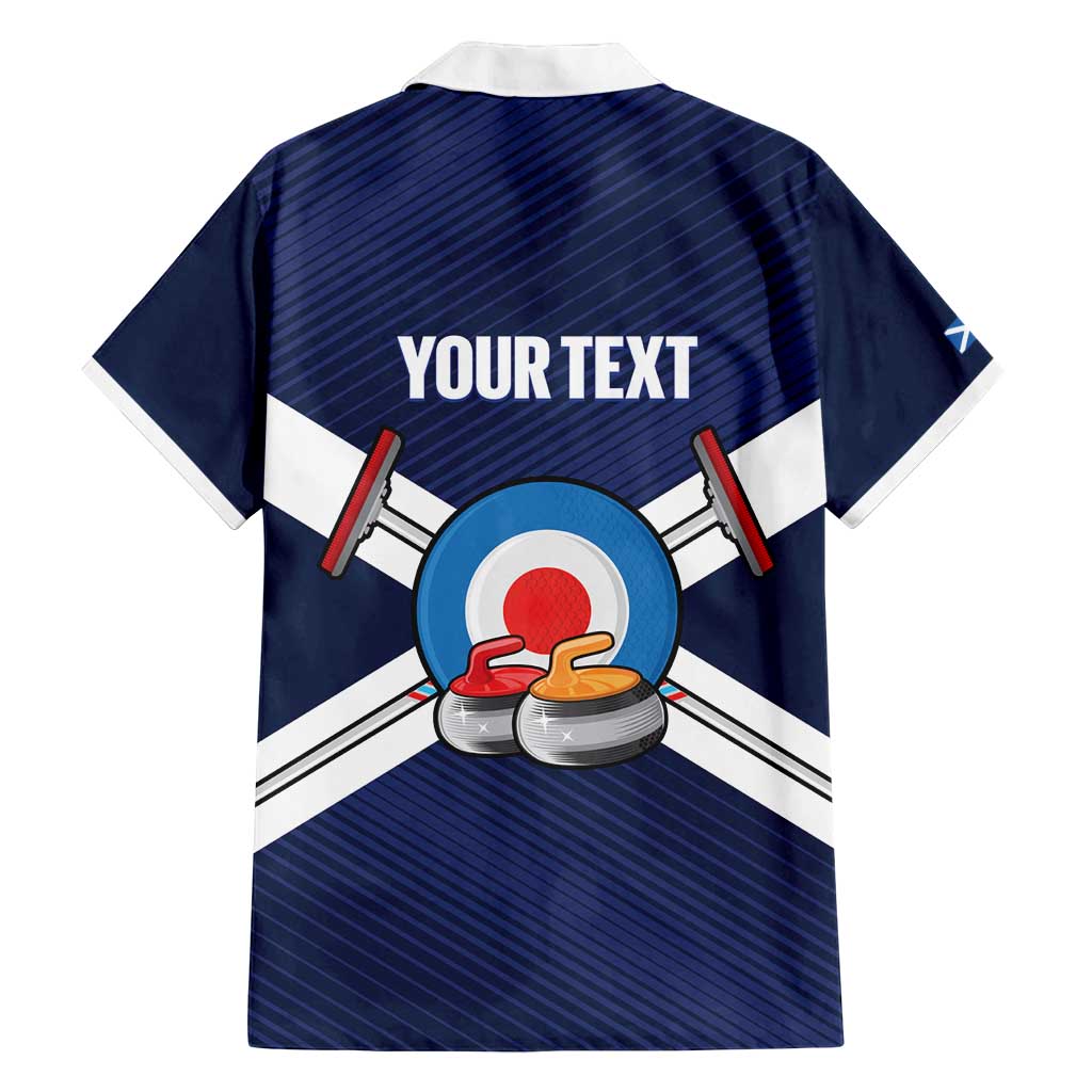 Personalized Scotland Curling Family Matching Summer Maxi Dress and Hawaiian Shirt Go Scottish Flag Style - Wonder Print Shop