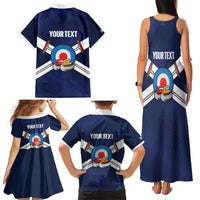 Personalized Scotland Curling Family Matching Tank Maxi Dress and Hawaiian Shirt Go Scottish Flag Style - Wonder Print Shop
