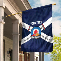 Personalized Scotland Curling Garden Flag Go Scottish Flag Style - Wonder Print Shop