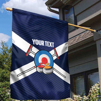 Personalized Scotland Curling Garden Flag Go Scottish Flag Style - Wonder Print Shop