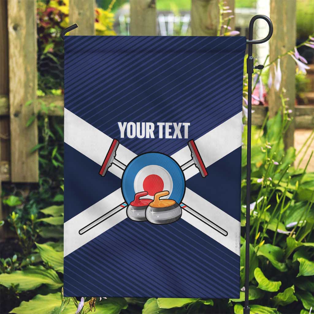 Personalized Scotland Curling Garden Flag Go Scottish Flag Style - Wonder Print Shop