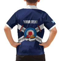Personalized Scotland Curling Hawaiian Shirt Go Scottish Flag Style - Wonder Print Shop