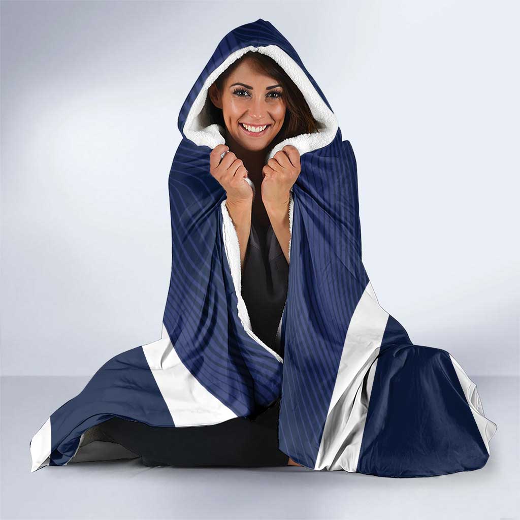 Personalized Scotland Curling Hooded Blanket Go Scottish Flag Style - Wonder Print Shop