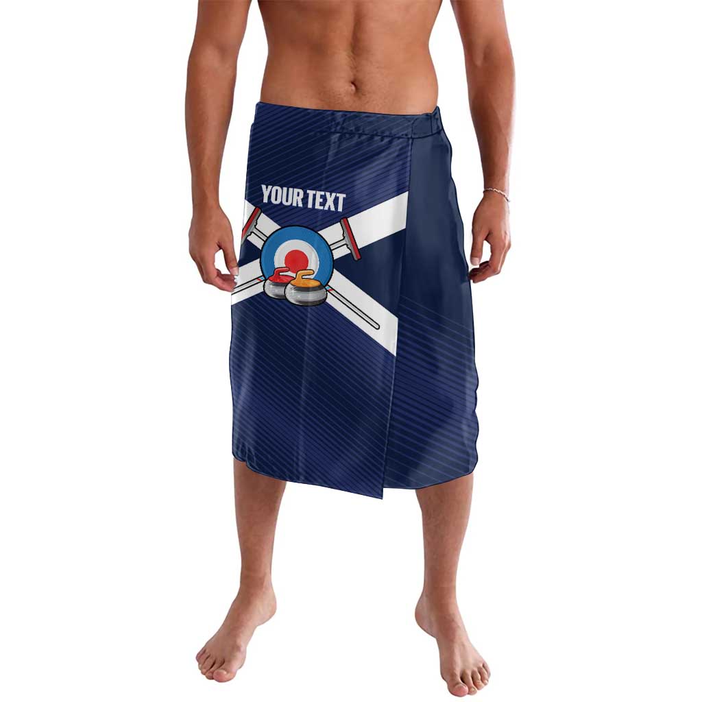 Personalized Scotland Curling Lavalava Go Scottish Flag Style - Wonder Print Shop