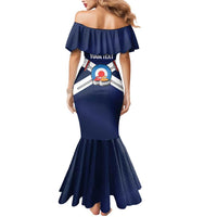 Personalized Scotland Curling Mermaid Dress Go Scottish Flag Style - Wonder Print Shop