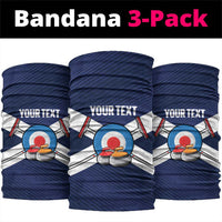 Personalized Scotland Curling Neck Gaiter Go Scottish Flag Style - Wonder Print Shop