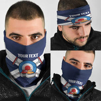 Personalized Scotland Curling Neck Gaiter Go Scottish Flag Style - Wonder Print Shop