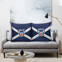 Personalized Scotland Curling Pillow Cover Go Scottish Flag Style - Wonder Print Shop