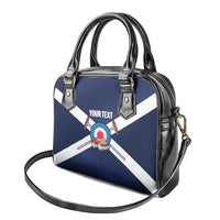 Personalized Scotland Curling Shoulder Handbag Go Scottish Flag Style - Wonder Print Shop