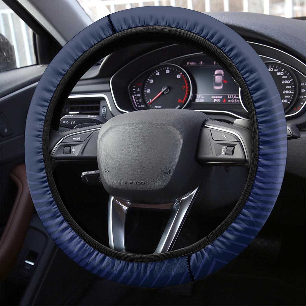Scotland Curling Steering Wheel Cover Go Scottish Flag Style - Wonder Print Shop