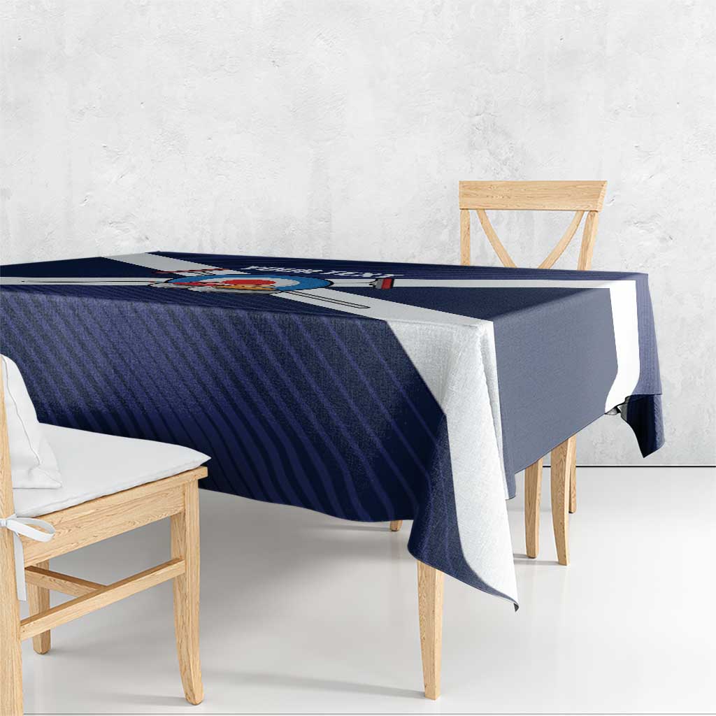 Personalized Scotland Curling Tablecloth Go Scottish Flag Style - Wonder Print Shop