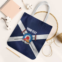 Personalized Scotland Curling Tote Bag Go Scottish Flag Style - Wonder Print Shop
