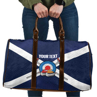 Personalized Scotland Curling Travel Bag Go Scottish Flag Style - Wonder Print Shop