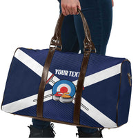 Personalized Scotland Curling Travel Bag Go Scottish Flag Style - Wonder Print Shop