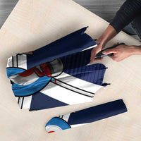 Personalized Scotland Curling Umbrella Go Scottish Flag Style - Wonder Print Shop