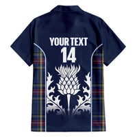 Custom Scotland Curling Family Matching Off The Shoulder Long Sleeve Dress and Hawaiian Shirt Scottish Thistle Mix Tartan Pattern - Wonder Print Shop
