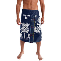 Custom Scotland Curling Lavalava Scottish Thistle Mix Tartan Pattern - Wonder Print Shop