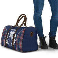 Custom Scotland Curling Travel Bag Scottish Thistle Mix Tartan Pattern - Wonder Print Shop