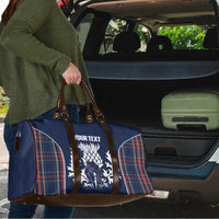 Custom Scotland Curling Travel Bag Scottish Thistle Mix Tartan Pattern - Wonder Print Shop
