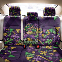 Six Seven Alligator Mardi Gras Back Car Seat Cover 67 Gen Alpha Slang Carnival Beads