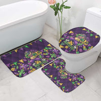 Six Seven Alligator Mardi Gras Bathroom Set 67 Gen Alpha Slang Carnival Beads